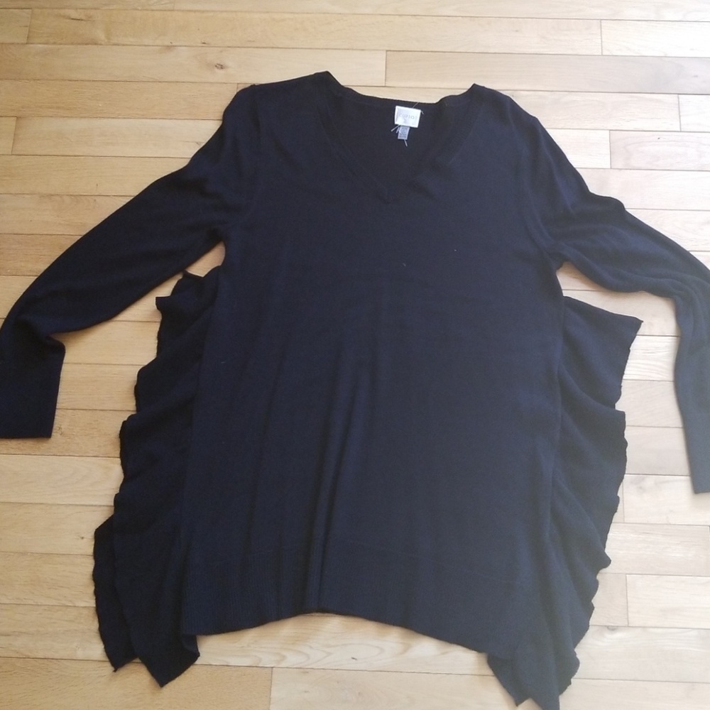 Black Knitted Top